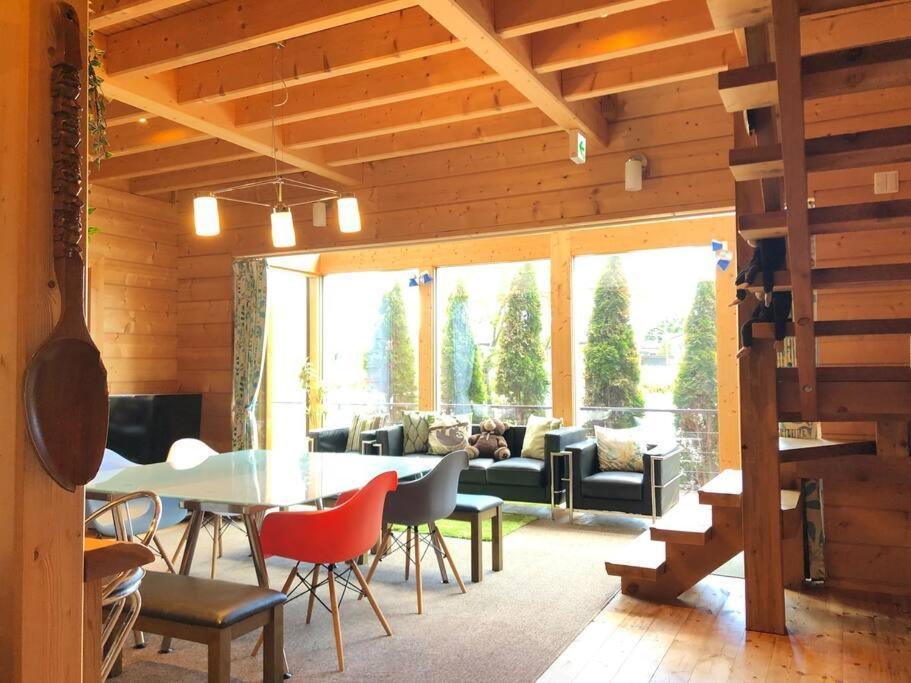 浅間山を眺めるフインランドログハウス Karuizawa Exterior photo