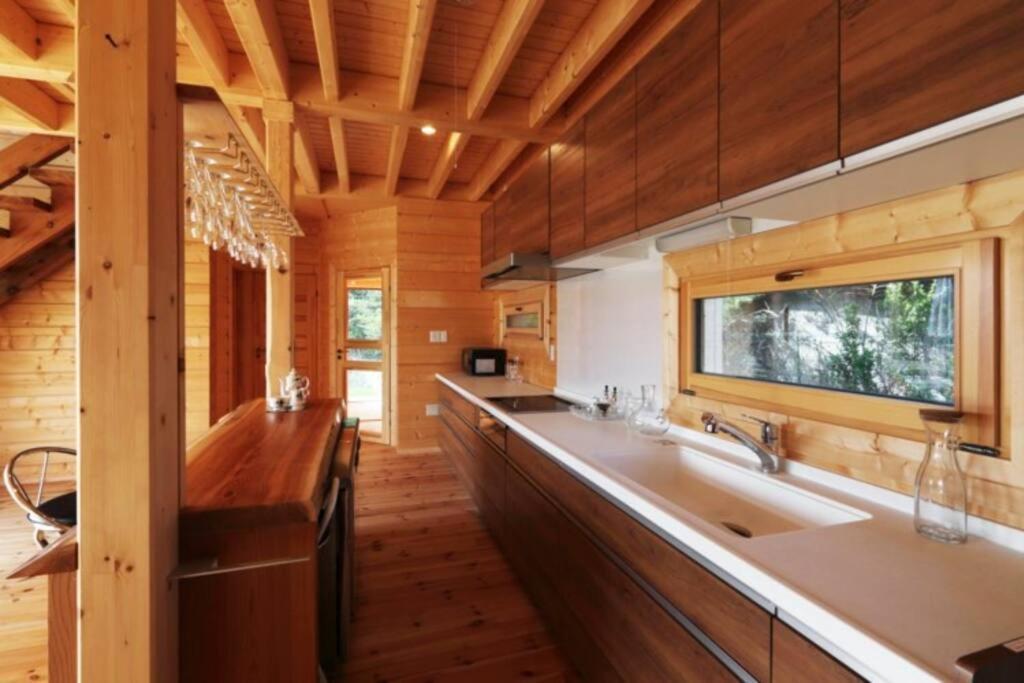 浅間山を眺めるフインランドログハウス Karuizawa Exterior photo