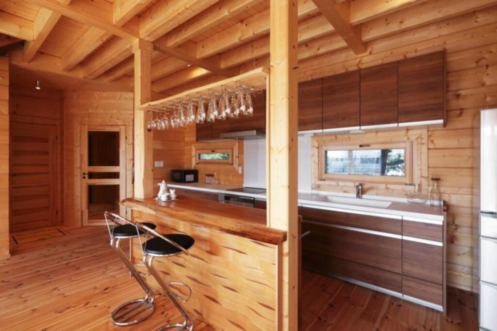 浅間山を眺めるフインランドログハウス Karuizawa Exterior photo
